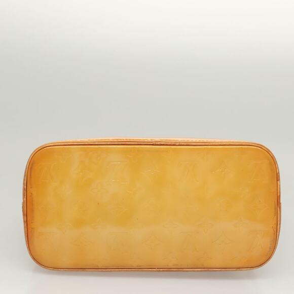 LOUIS VUITTON Monogram Vernis Houston Hand Bag Beige M91004 - Picture 9 of 13